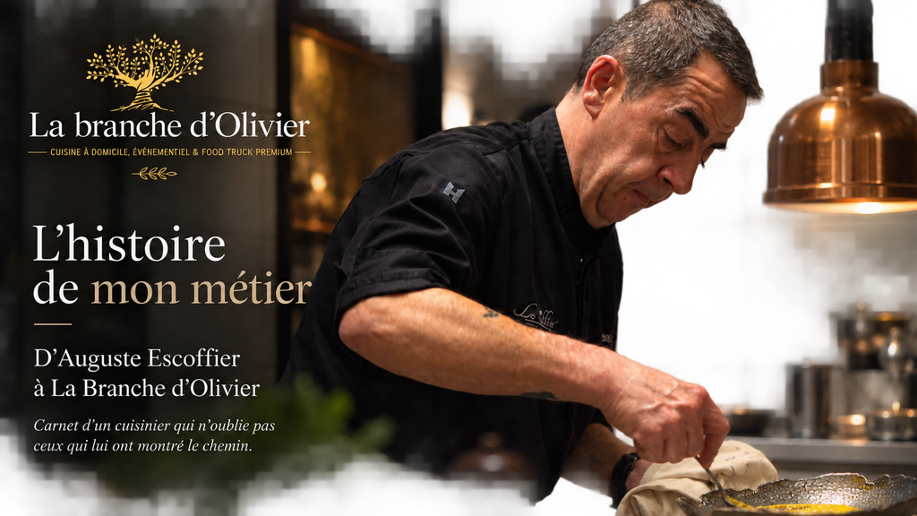 L’histoire de mon métier. D'Auguste Escoffier à la Branche D'Olivier l'histoire du metier de cuisinier