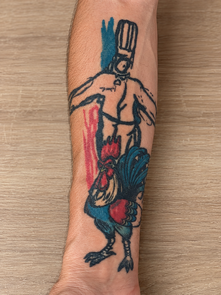 tatouage paul bocuse